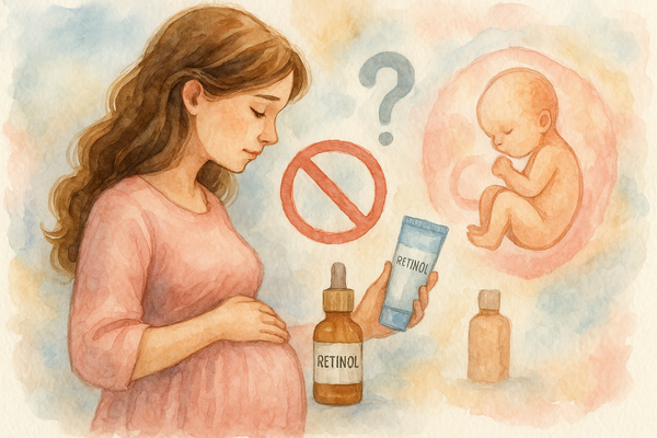 妊娠中にレチノール化粧品は危険？死産リスク2倍の真実