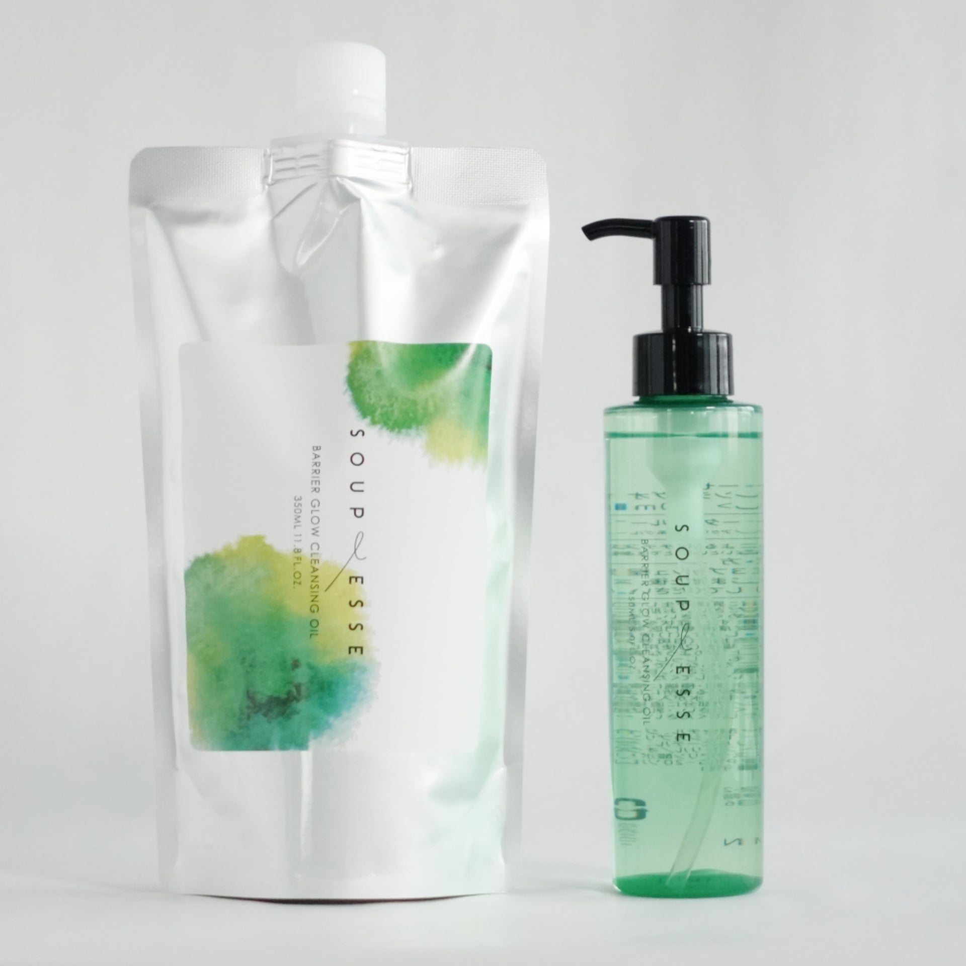 【大容量詰め替えセット】バリアグロウ クレンジングオイル150ml+350ml - スプレーゼオンラインショップ